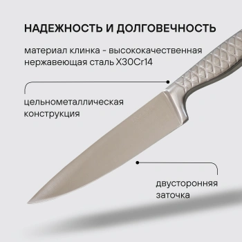 Набор ножей кухон. Rondell Imperial RD-2008