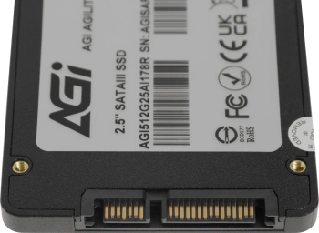 Накопитель SSD AGi SATA-III 512GB AGI512G25AI178R-CB