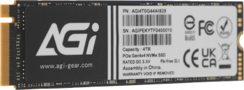 Накопитель SSD AGi PCIe 4.0 x4 4TB AGI4T0G44AI828-CB