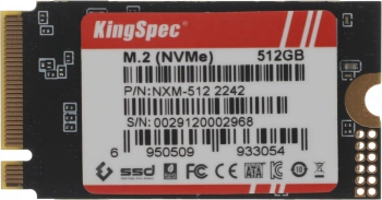 Накопитель SSD Kingspec PCIe 3.0 x4 512GB NXM-512