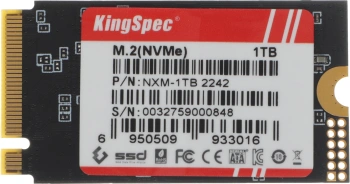Накопитель SSD Kingspec PCIe 3.0 x4 1TB NXM-1TB