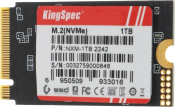 Накопитель SSD Kingspec PCIe 3.0 x4 1TB NXM-1TB