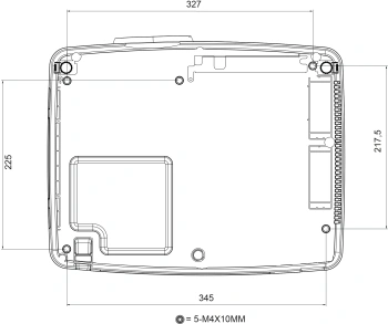 Проектор Cactus Bright CS-S4.B