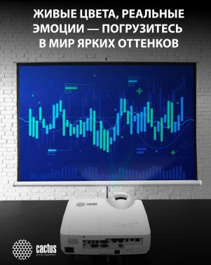 Проектор Cactus Bright CS-V2.WT
