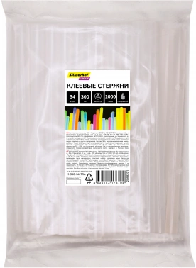 Cтержни клеев. для клеев.пист. Silwerhof 11-300-34-TRA