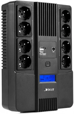 Источник бесперебойного питания Бастион Skat 800-AID-IN-1x9-8