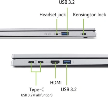 Ноутбук Acer Aspire Go  AG15-41P-R4XX