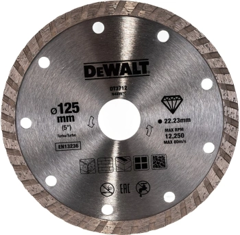 Диск алмазный DeWalt DT3712