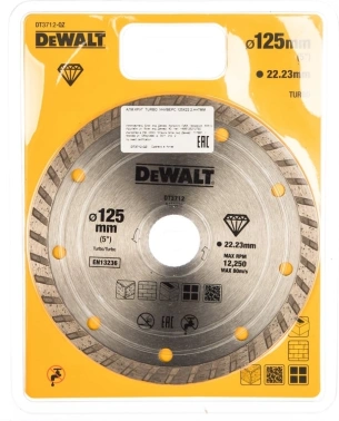 Диск алмазный DeWalt DT3712