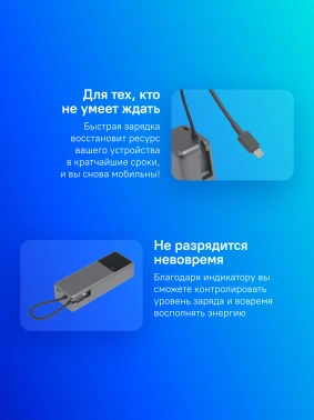 Мобильный аккумулятор Xiaomi  BHR9361GL