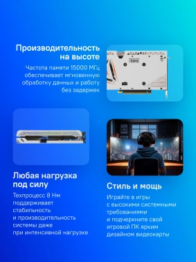 Видеокарта Afox PCI-E 4.0  AF3060-12GD6H7-V2