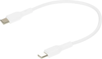 Кабель BoraSCO 52593 USB Type-C (m)-USB Type-C (m) 0.2м белый коробка