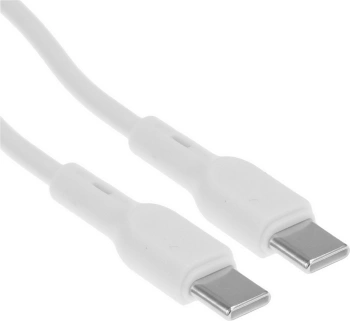 Кабель BoraSCO 52593 USB Type-C (m)-USB Type-C (m) 0.2м белый коробка