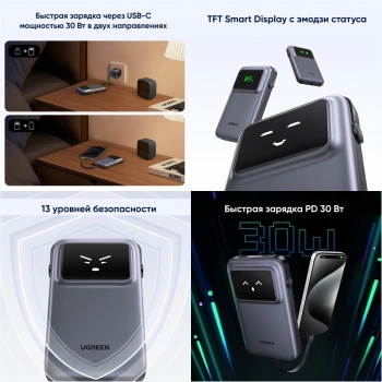 Мобильный аккумулятор Ugreen  PB511