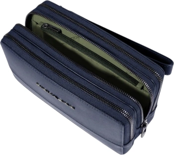 Клатч мужской Piquadro Philip AC2141W136R/BLU синий натур.кожа