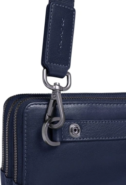 Клатч мужской Piquadro Philip AC2141W136R/BLU синий натур.кожа