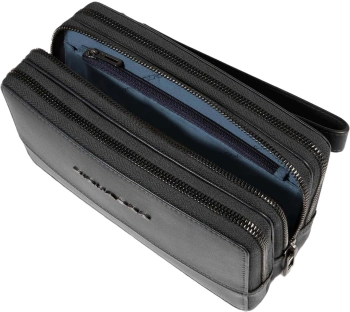 Клатч мужской Piquadro Philip AC2141W136R/N черный натур.кожа