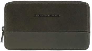 Клатч мужской Piquadro Philip AC2141W136R/VE хаки натур.кожа