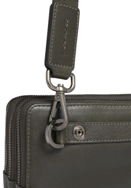 Клатч мужской Piquadro Philip AC2141W136R/VE хаки натур.кожа
