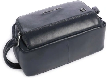 Косметичка Piquadro Philip BY6021W136/BLU синий натур.кожа