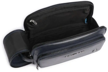Косметичка Piquadro Philip BY6021W136/BLU синий натур.кожа