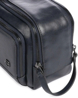 Косметичка Piquadro Philip BY6021W136/BLU синий натур.кожа
