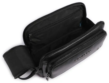 Косметичка Piquadro Philip BY6021W136/N черный натур.кожа