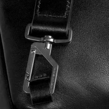 Сумка мужская Piquadro Philip CA6791W136/N черная натур.кожа
