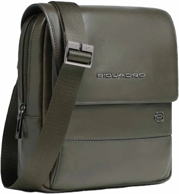 Сумка мужская Piquadro Philip CA6791W136/VE хаки натур.кожа