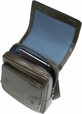Сумка мужская Piquadro Philip CA6791W136/VE хаки натур.кожа