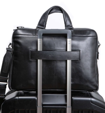 Деловая сумка мужская Piquadro Philip CA6793W136/N с отделением для ноутбука 15.6
