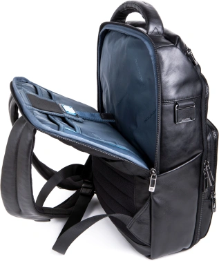 Рюкзак мужской Piquadro Philip CA6796W136/N черный кожа