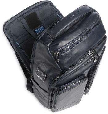Рюкзак Piquadro Philip CA6797W136/BLU синий кожа