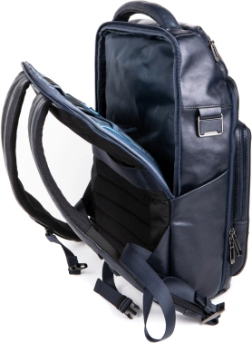 Рюкзак Piquadro Philip CA6797W136/BLU синий кожа