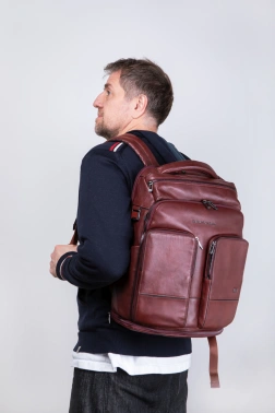 Рюкзак Piquadro Philip CA6798W136BM/M коричневый кожа