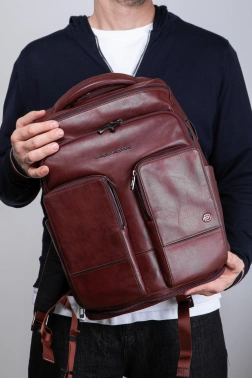 Рюкзак Piquadro Philip CA6798W136BM/M коричневый кожа