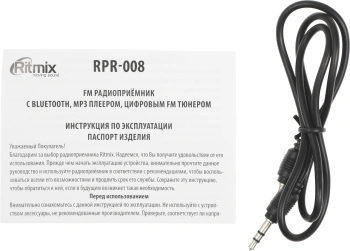 Радиоприемник портативный Ritmix RPR-008