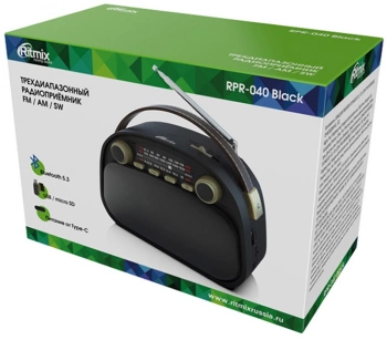 Радиоприемник портативный Ritmix RPR-040
