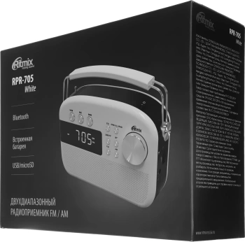 Радиоприемник портативный Ritmix RPR-705