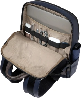 Рюкзак Piquadro Harper CA3869AP/BLUTM синий/коричневый кожа