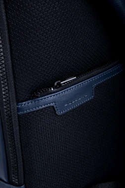 Рюкзак Piquadro Harper CA3869AP/BLUTM синий/коричневый кожа