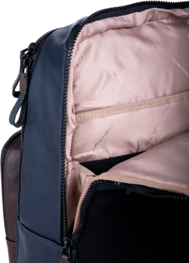 Рюкзак Piquadro Harper CA3869AP/BLUTM синий/коричневый кожа