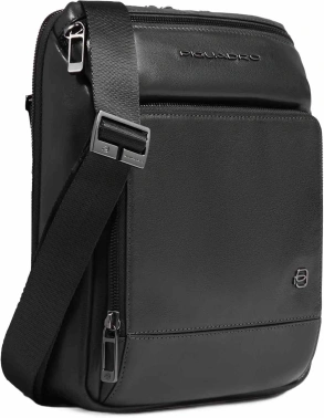Сумка мужская Piquadro Philip CA6882W136/N черная натур.кожа