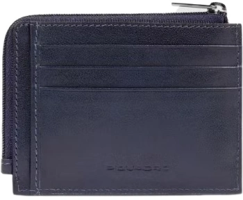 Чехол для кредитных карт Piquadro Philip PP4822W136R/BLU синий натур.кожа