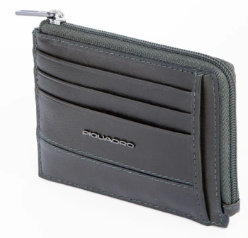 Чехол для кредитных карт Piquadro Philip PP4822W136R/VE хаки натур.кожа