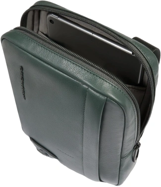 Сумка мужская Piquadro Russel CA3084W137/VE хаки натур.кожа