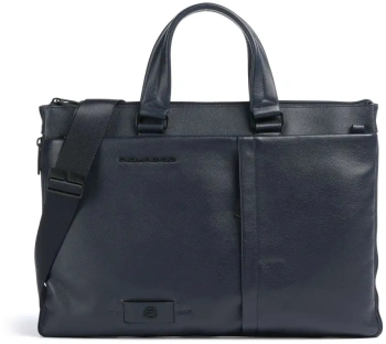 Деловая сумка мужская Piquadro Russel CA4021W137/BLU с отделением для ноутбука 15.6