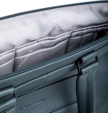 Деловая сумка мужская Piquadro Russel CA4021W137/VE с отделением для ноутбука 15.6