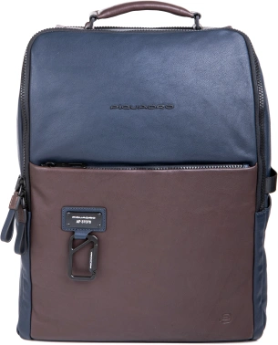 Рюкзак Piquadro Harper CA4818AP/BLUTM синий/коричневый кожа