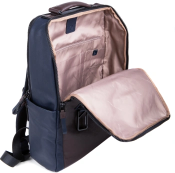 Рюкзак Piquadro Harper CA4818AP/BLUTM синий/коричневый кожа